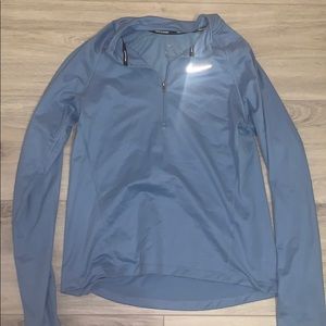 Nike dri-fit running collared long sleeve
